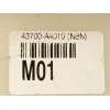 Recambio de palanca cambio para kia carens iv 1.7 crdi referencia OEM IAM 43700A4010  