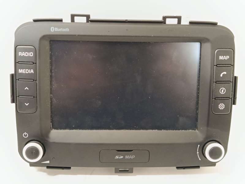 Recambio de sistema navegacion gps para kia carens iv 1.7 crdi referencia OEM IAM 96550A4101CA  LAN6000EKRP - Blanco 2