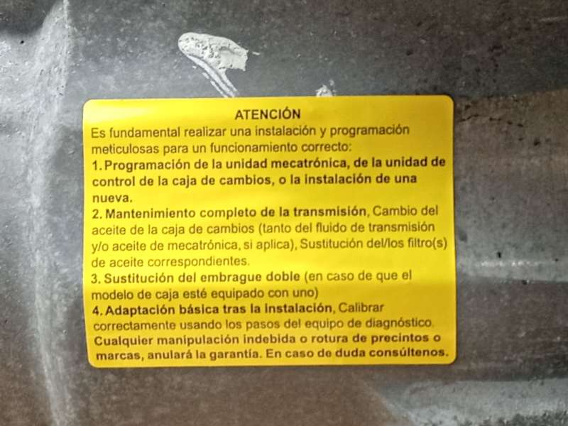 Recambio de caja cambios para seat toledo iv (kg3) 1.6 tdi referencia OEM IAM PKY 0AM300058F00Q - Plata 5