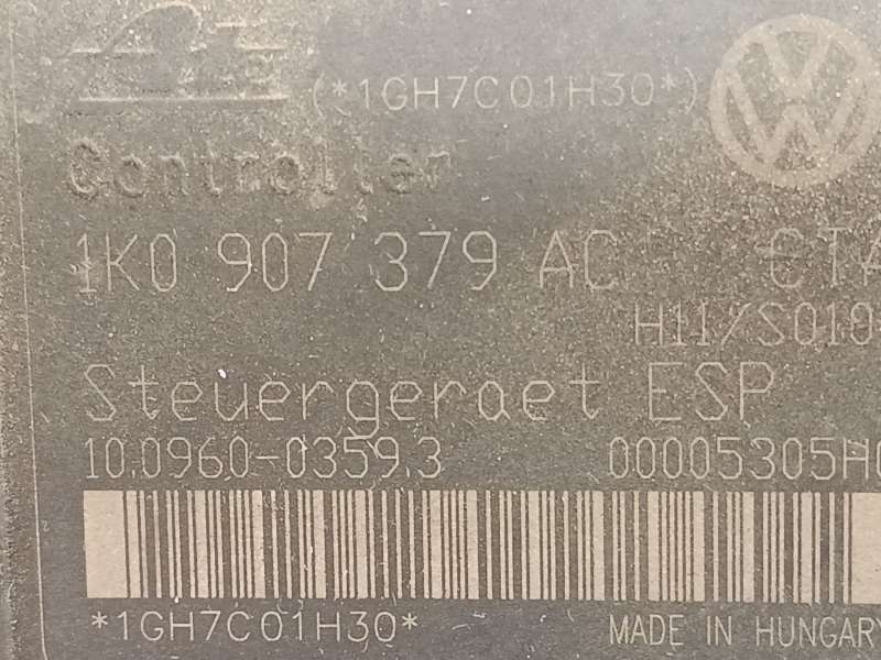 Recambio de abs para audi a3 (8p1) 2.0 tdi 16v referencia OEM IAM 1K0614517AE 1K0907379AC 10020602404 - Negro 7