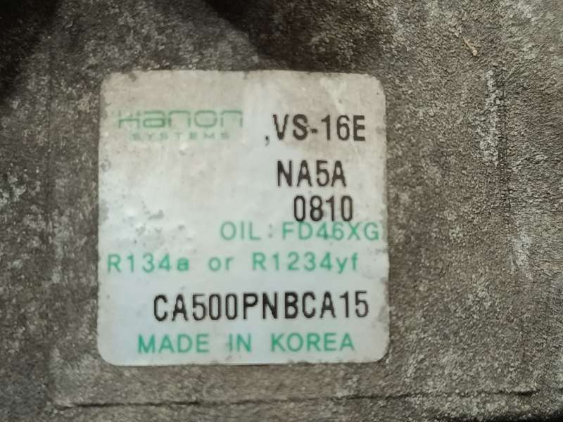 Recambio de compresor aire acondicionado para kia carens iv 1.7 crdi referencia OEM IAM CA500PNBCA15 97701A4500 - Blanco 5