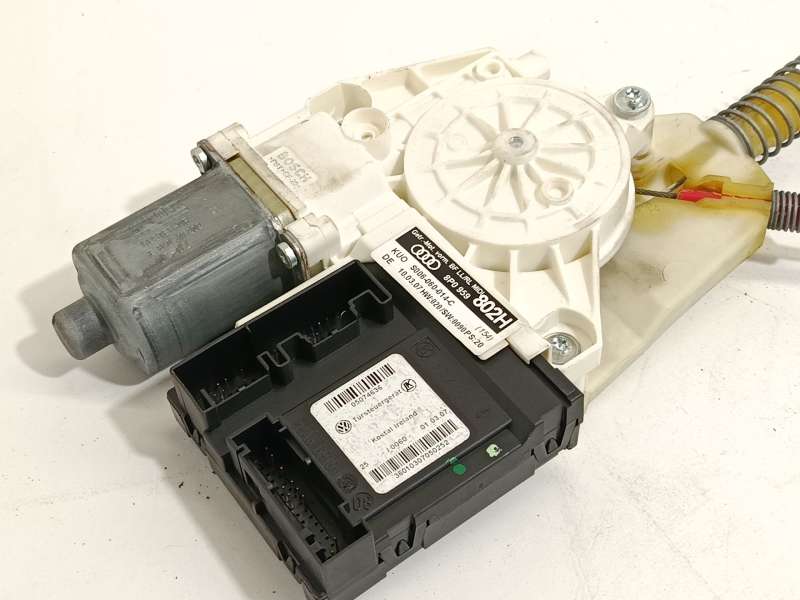 Recambio de elevalunas delantero derecho para audi a3 (8p1) 2.0 tdi 16v referencia OEM IAM 8P3837462C 8P0959802H - Negro 4