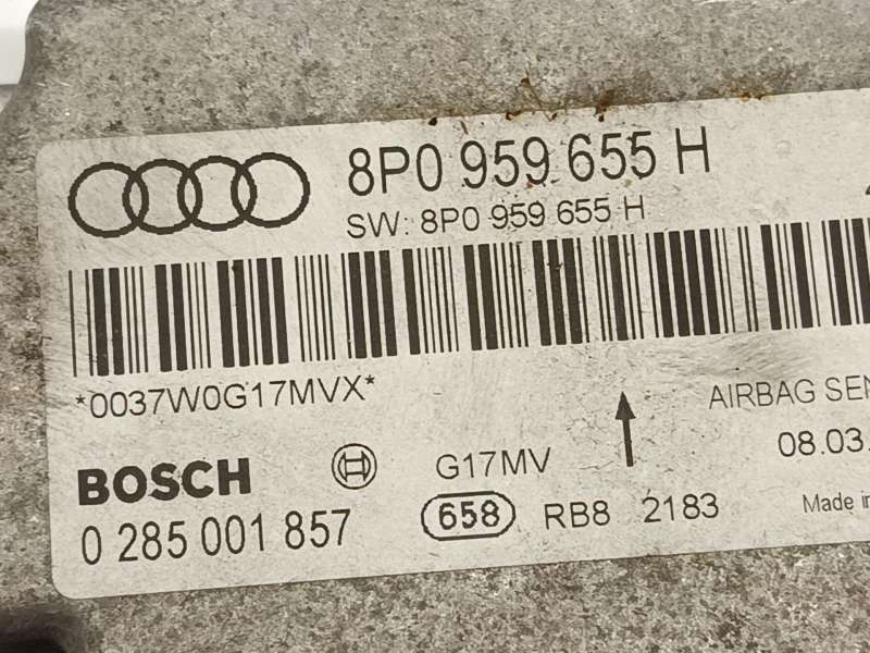 Recambio de centralita airbag para audi a3 (8p1) 2.0 tdi 16v referencia OEM IAM 8P0959655H  0285001857 - Negro 5
