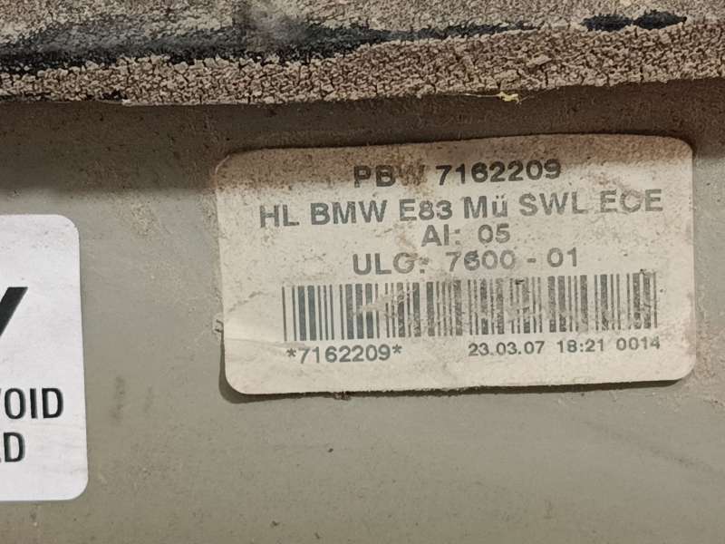 Recambio de piloto trasero izquierdo para bmw x3 (e83) 2.0 d referencia OEM IAM 63217162209 5