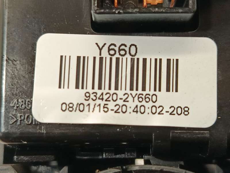 Recambio de mando intermitentes para hyundai ix20 (jc) 1.6 crdi referencia OEM IAM 934202Y660 934101M631 - Azul 8