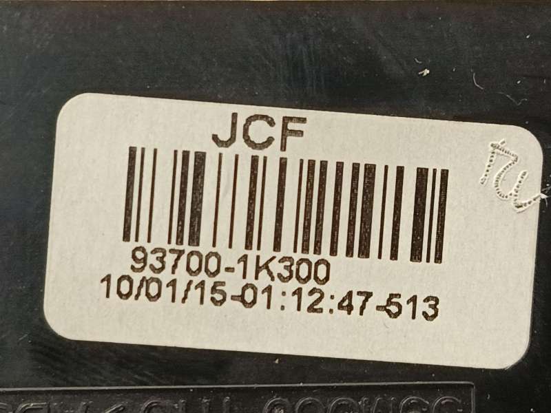 Recambio de mando multifuncion para hyundai ix20 (jc) 1.6 crdi referencia OEM IAM 937001K300 937001K3004X - Azul 7