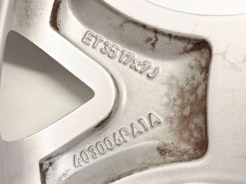 Recambio de llanta para nissan juke (f16_) 1.0 referencia OEM IAM 403006PA1A - Blanco 6