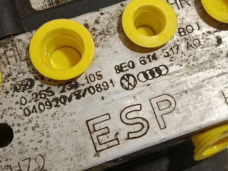 Recambio de abs para audi a4 b7 (8ec) 2.0 tfsi referencia OEM IAM 8E0614517AQ 0265950357 0265234105 - Negro 6
