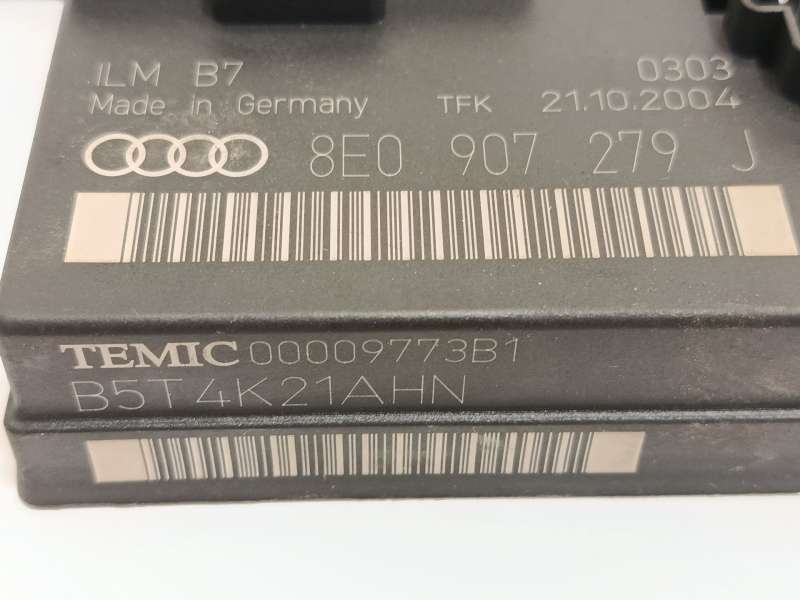 Recambio de centralita confort para audi a4 b7 (8ec) 2.0 tfsi referencia OEM IAM 8E0907279J  B5T4K21AHN - Negro 5