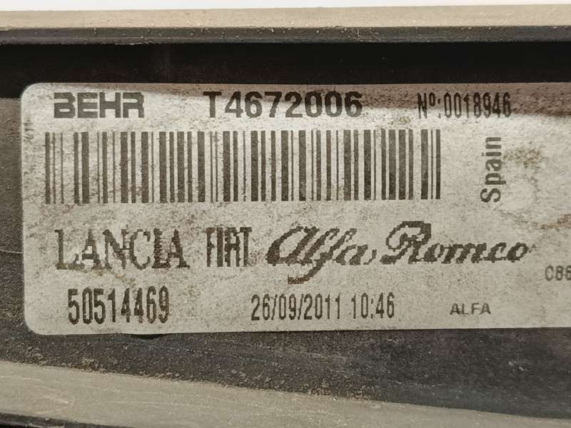 Recambio de electroventilador para alfa romeo giulietta (940_) 1.4 tb (940fxb1a, 940fxb11) referencia OEM IAM 50514469 - Rojo 5