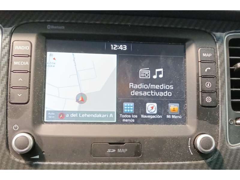 Recambio de sistema navegacion gps para kia carens iv 1.7 crdi referencia OEM IAM 96550A4101CA  LAN6000EKRP - Blanco 8