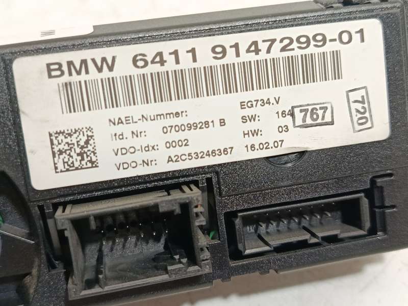Recambio de mando climatizador para bmw 3 touring (e91) 320 d referencia OEM IAM 64119147299 64119190922 A2C53246367 - Azul 6