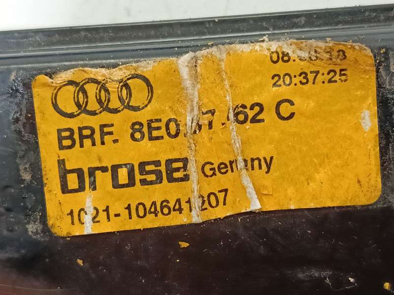 Recambio de elevalunas delantero derecho para audi a4 b7 (8ec) 2.0 tfsi referencia OEM IAM 8E0837462C - Negro 5