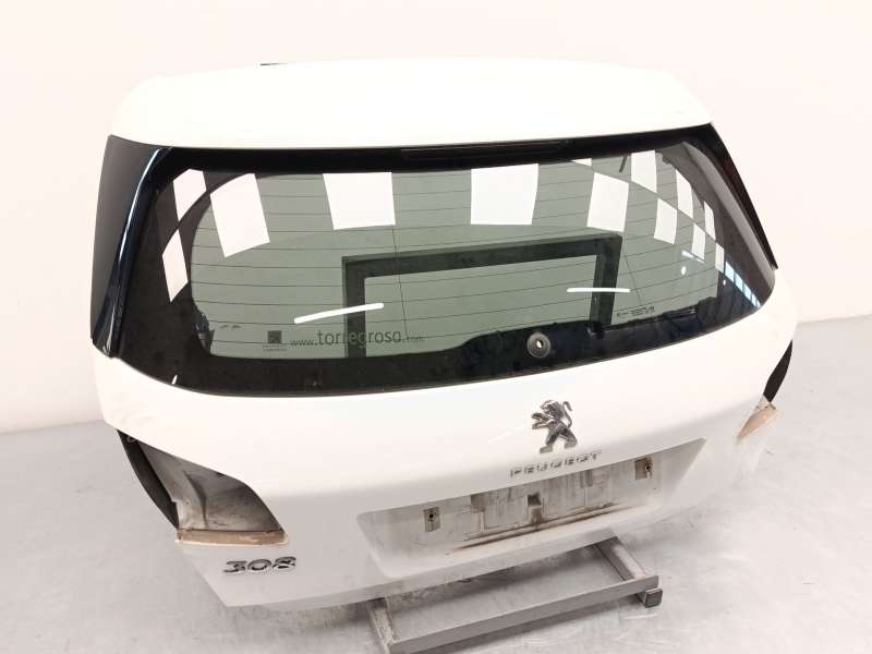 Recambio de porton trasero para peugeot 308 ii (lb_, lp_, lw_, lh_, l3_) 1.2 thp 110 referencia OEM IAM 1610669880 9677892380 - Blanco