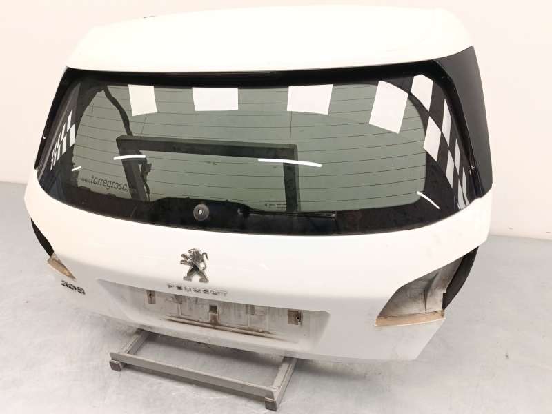 Recambio de porton trasero para peugeot 308 ii (lb_, lp_, lw_, lh_, l3_) 1.2 thp 110 referencia OEM IAM 1610669880 9677892380 - Blanco 2