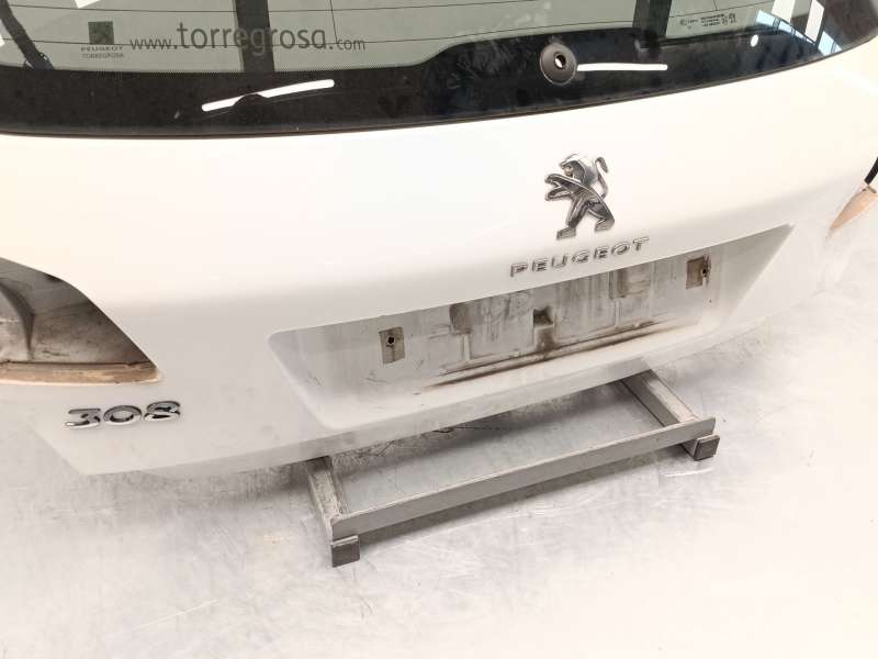 Recambio de porton trasero para peugeot 308 ii (lb_, lp_, lw_, lh_, l3_) 1.2 thp 110 referencia OEM IAM 1610669880 9677892380 - Blanco 3