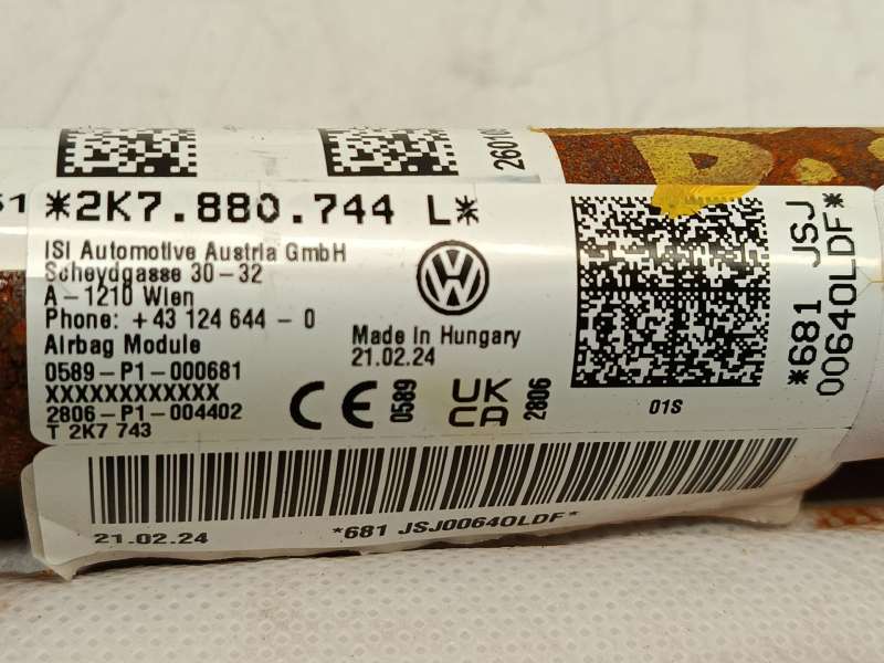 Recambio de airbag cortina delantero derecho para ford tourneo connect / grand tourneo connect v761 monospace (sk) 2.0 ecoblue 4 - Blanco 5