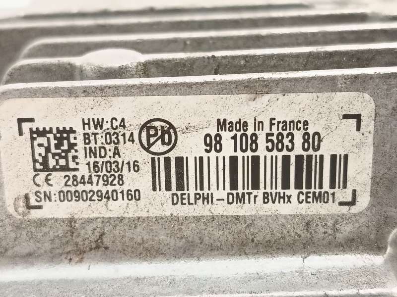Recambio de modulo electronico para peugeot 308 ii (lb_, lp_, lw_, lh_, l3_) 1.2 thp 110 referencia OEM IAM 9810858380 28447928 - Blanco 5