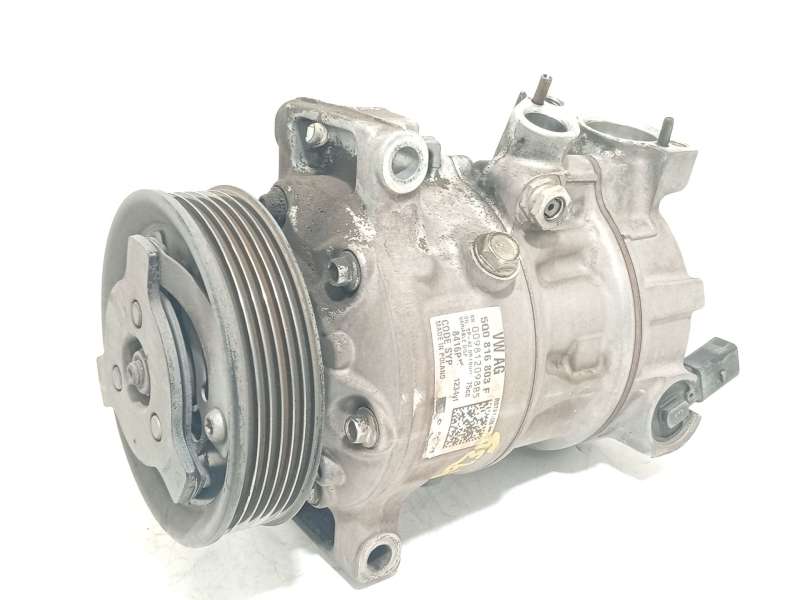 Recambio de compresor aire acondicionado para volkswagen caddy iv monospace (sab, saj) 1.4 tgi cng referencia OEM IAM 5Q0816803F - Blanco
