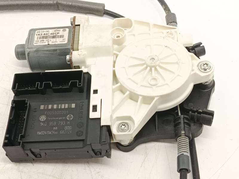 Recambio de elevalunas delantero izquierdo para volkswagen golf v (1k1) 2.0 gti referencia OEM IAM 1K3837461A 1K3837401P 9957702 - Blanco 4