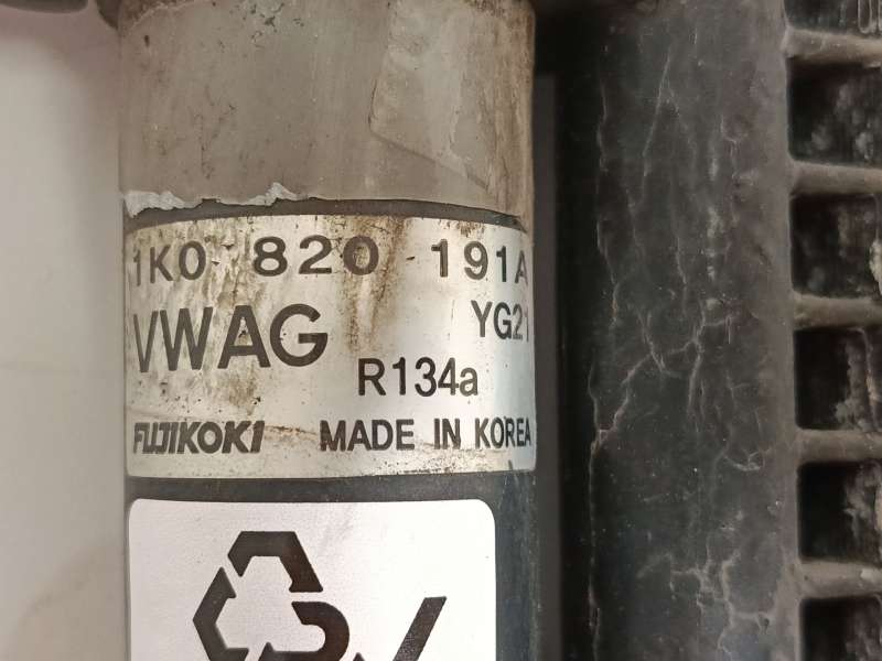 Recambio de condensador / radiador aire acondicionado para volkswagen golf v (1k1) 2.0 gti referencia OEM IAM 1K0820191A 1K08204 - Blanco 6
