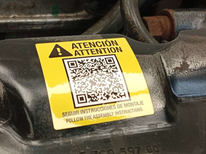 Recambio de despiece motor para ford kuga ii (dm2) 2.0 tdci referencia OEM IAM T7MA - Gris 6