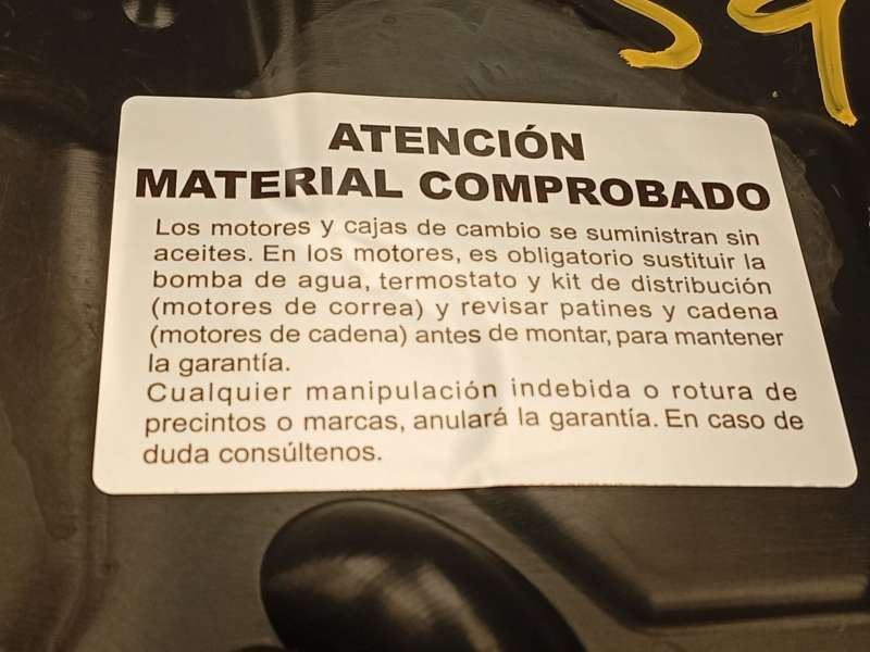 Recambio de motor completo para nissan qashqai i (j10, nj10) 2.0 dci referencia OEM IAM M9R832 6