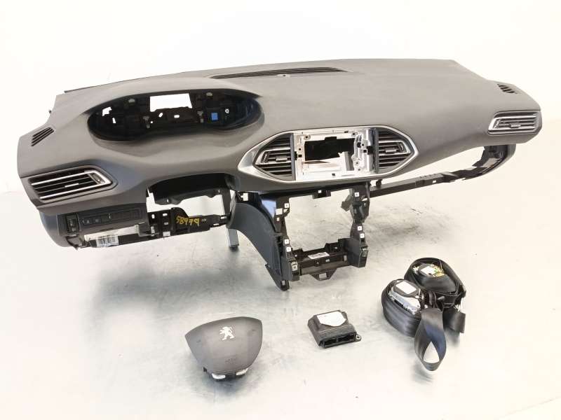 Recambio de kit airbag para peugeot 308 ii (lb_, lp_, lw_, lh_, l3_) 1.2 thp 110 referencia OEM IAM 16108046ZD 9677848780 967831 - Blanco