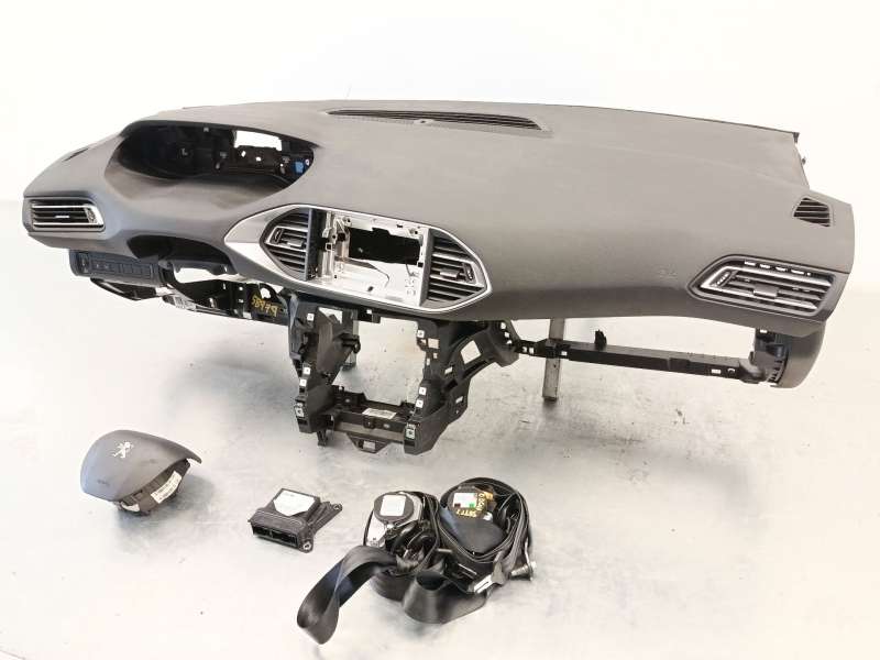 Recambio de kit airbag para peugeot 308 ii (lb_, lp_, lw_, lh_, l3_) 1.2 thp 110 referencia OEM IAM 16108046ZD 9677848780 967831 - Blanco 2