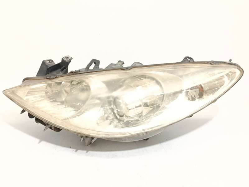 Recambio de faro izquierdo para peugeot 307 sw (3h) 2.0 hdi 135 referencia OEM IAM 620886 - Negro 2