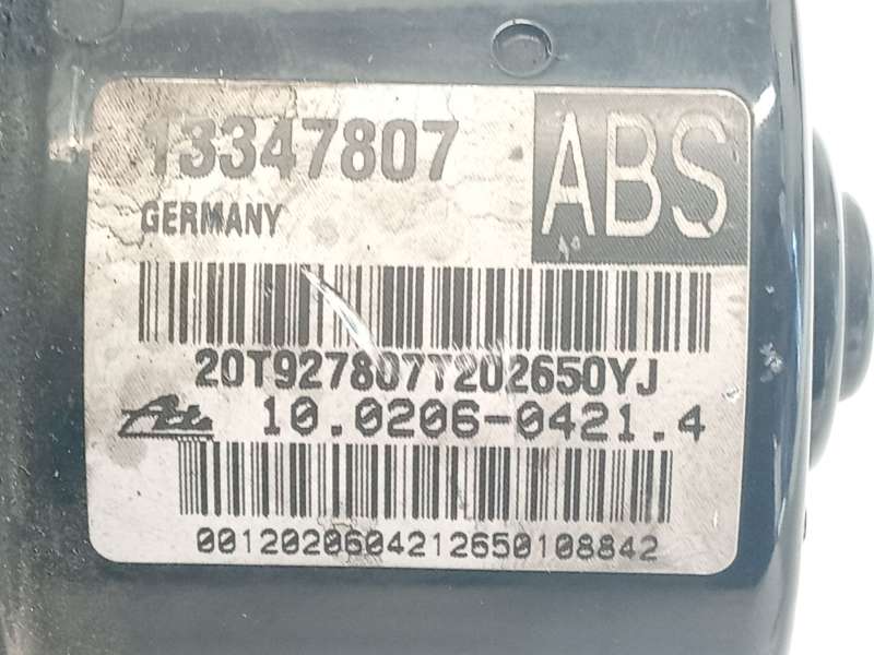 Recambio de abs para opel astra j (p10) 1.7 cdti (68) referencia OEM IAM 13347807 10020604214 10096045213 - Negro 7