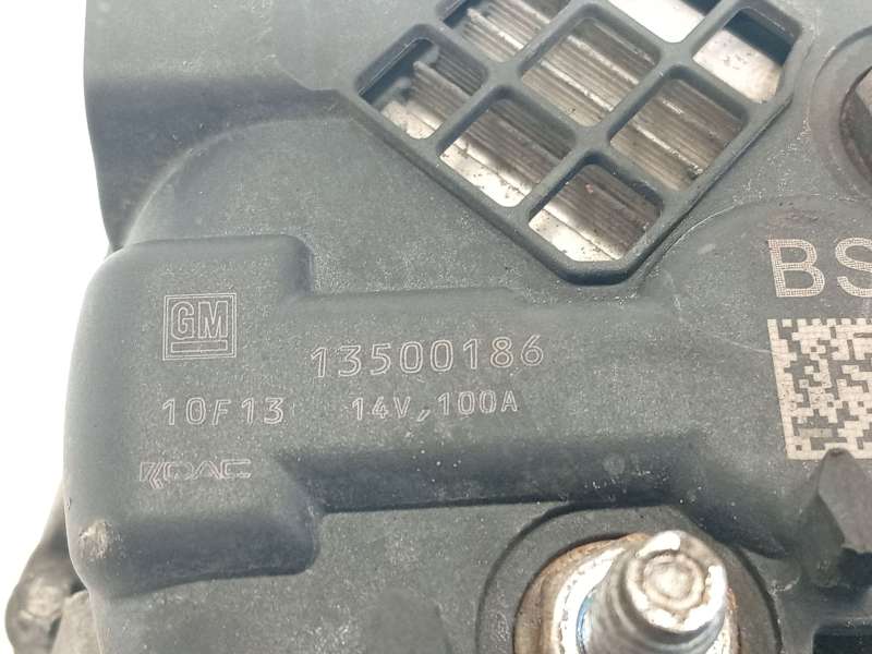 Recambio de alternador para opel astra j (p10) 1.7 cdti (68) referencia OEM IAM 13500186 - Negro 5