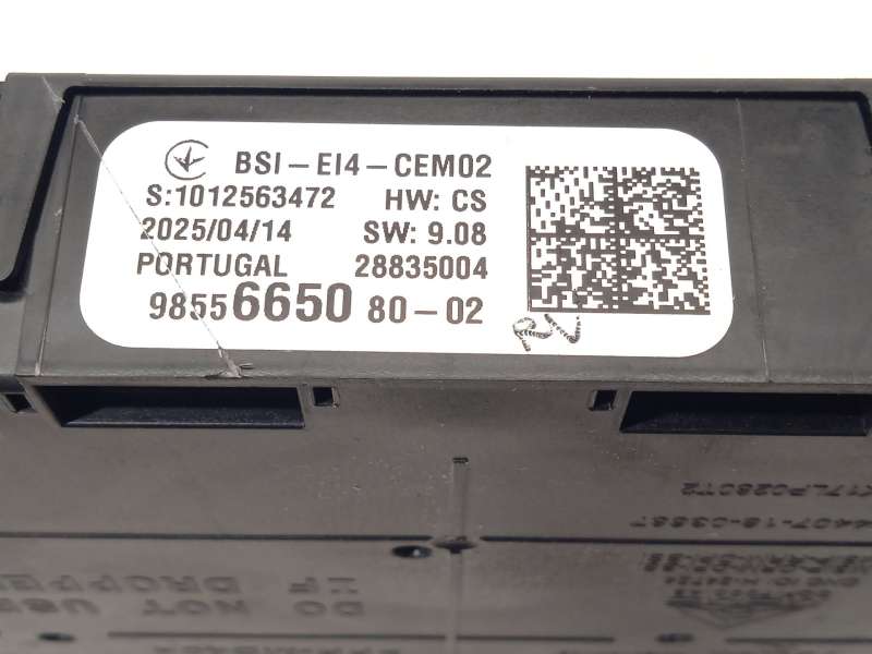 Recambio de caja reles / fusibles para peugeot 2008 ii (ud_, us_, uy_, uj_, ur_, uc_) 1.2 puretech 100 referencia OEM IAM 985566 - Blanco 4