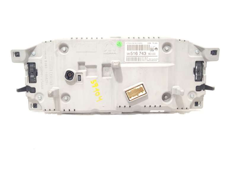 Recambio de cuadro instrumentos para peugeot 2008 ii (ud_, us_, uy_, uj_, ur_, uc_) 1.2 puretech 100 referencia OEM IAM 98516743 - Blanco 2
