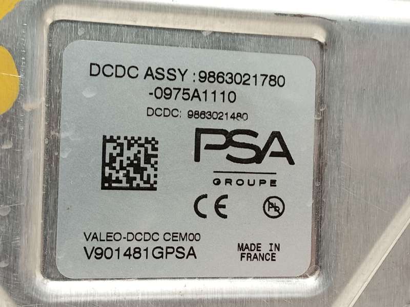 Recambio de convertidor potencia para peugeot 308 sw allure hybrid 145 referencia OEM IAM 9863021780  V901481G - Verde 5