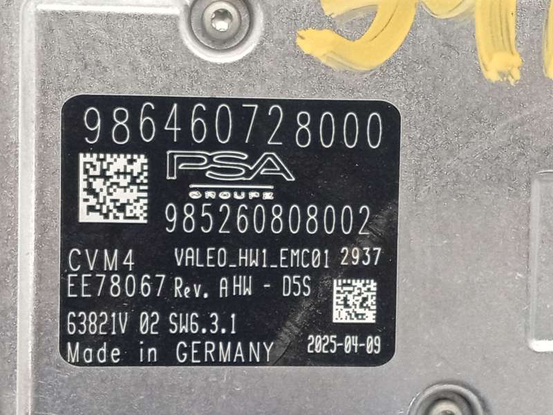 Recambio de modulo electronico para peugeot 308 sw allure hybrid 145 referencia OEM IAM 9864607280 - Verde 4