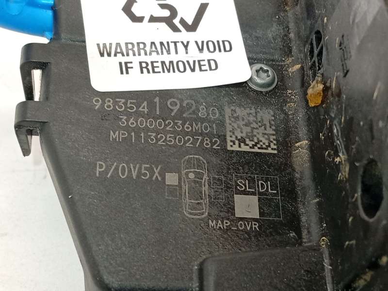 Recambio de cerradura puerta delantera izquierda para peugeot 308 sw allure hybrid 145 referencia OEM IAM 9835419280 - Verde 4