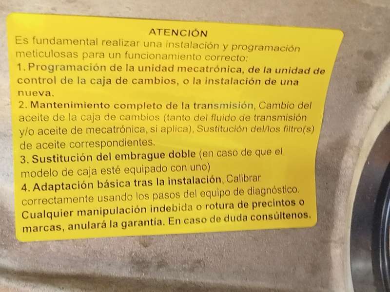 Recambio de caja cambios para hyundai tucson (tl, tle) 1.6 crdi referencia OEM IAM 430F02D051 BE25MB 5