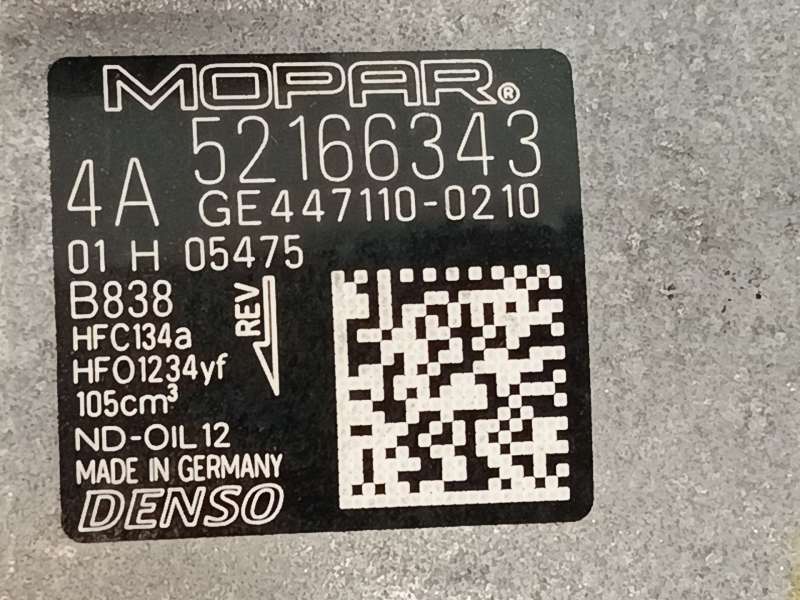 Recambio de compresor aire acondicionado para alfa romeo tonale (965_) 1.5 mild hybrid referencia OEM IAM 52166343  4471100210 - Blanco 6