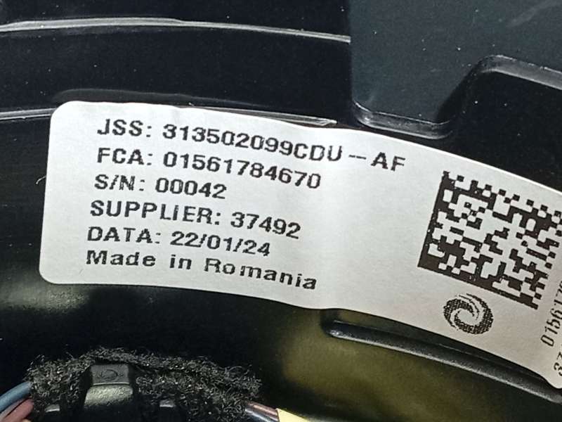 Recambio de volante para alfa romeo tonale (965_) 1.5 mild hybrid referencia OEM IAM 156178467 01561784670 313502099CDU - Blanco 5