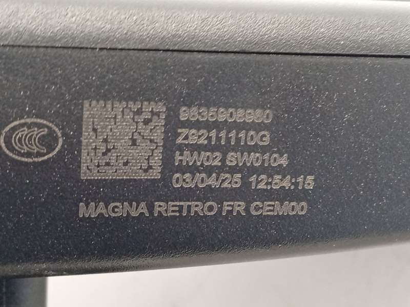 Recambio de espejo interior para peugeot 308 sw allure hybrid 145 referencia OEM IAM 9835908980 98359089XT - Verde 4