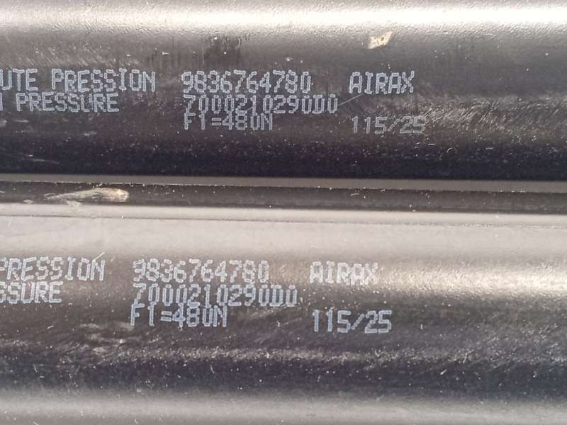 Recambio de amortiguadores maletero / porton para peugeot 308 sw allure hybrid 145 referencia OEM IAM 9836764780 - Verde 3