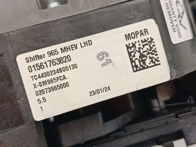 Recambio de palanca cambio para alfa romeo tonale (965_) 1.5 mild hybrid referencia OEM IAM 156176382 - Blanco 5