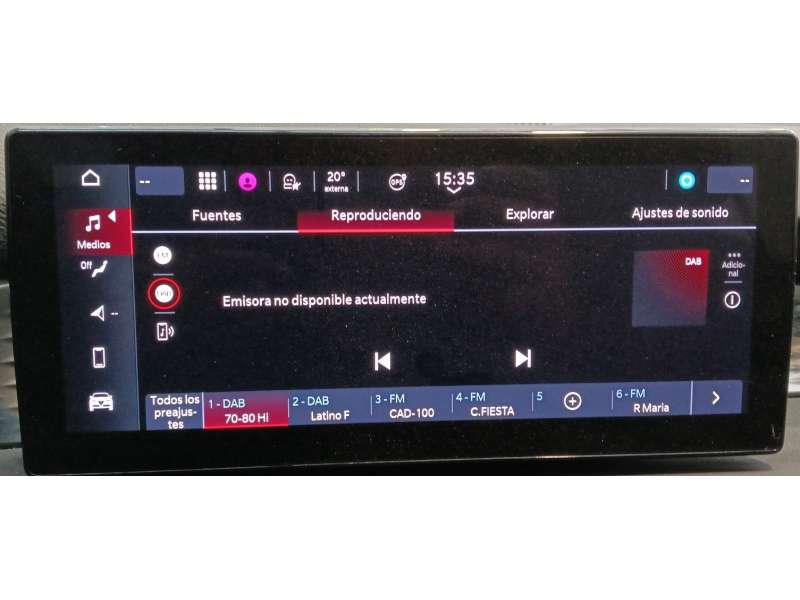 Recambio de pantalla multifuncion para alfa romeo tonale (965_) 1.5 mild hybrid referencia OEM IAM 50574064 00505740640 02637740 - Blanco 6
