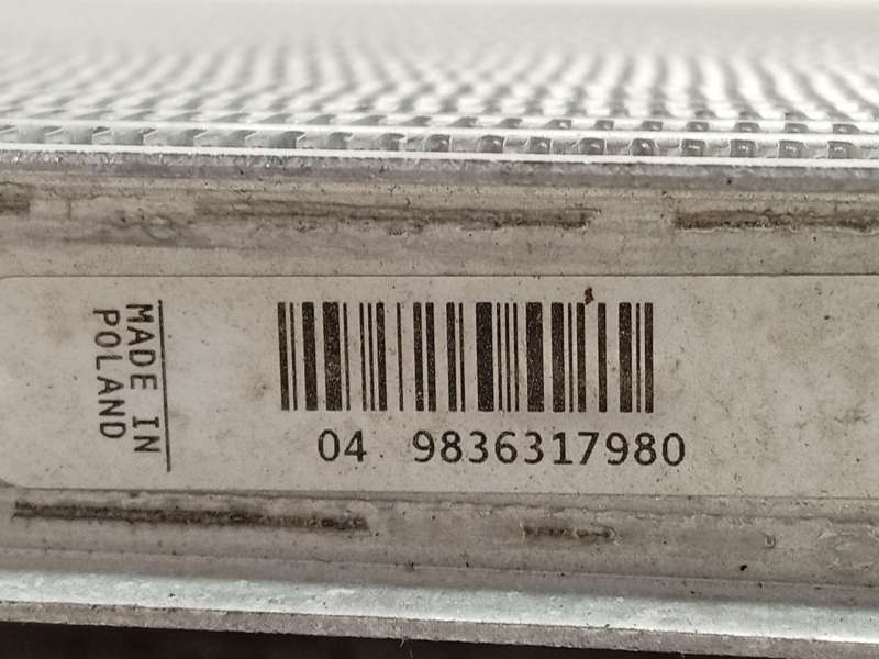 Recambio de radiador agua para peugeot 308 sw allure hybrid 145 referencia OEM IAM 9836317980 - Verde 5