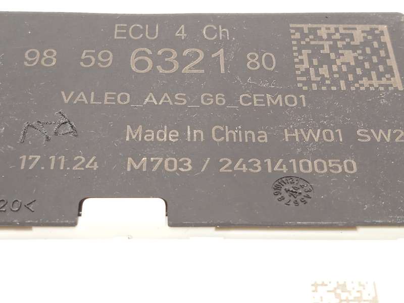 Recambio de modulo electronico para citroën c4 hybrid 136 ë-dsc6 plus referencia OEM IAM 9859632180 - Azul 4