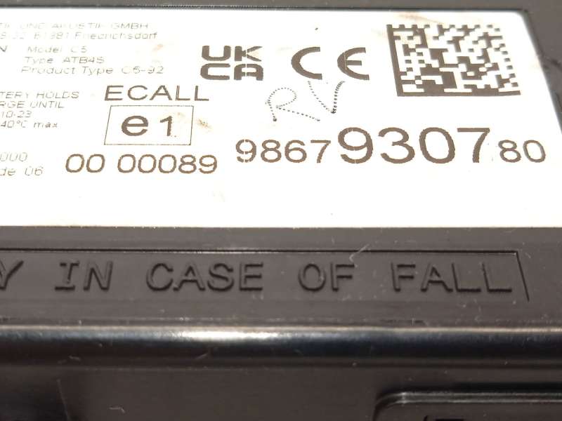 Recambio de modulo electronico para citroën c4 hybrid 136 ë-dsc6 plus referencia OEM IAM 9867930780 - Azul 4