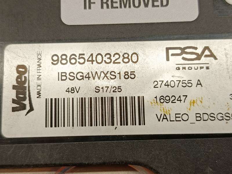 Recambio de alternador para peugeot 308 sw allure hybrid 145 referencia OEM IAM 9865403280 2740755A IBSG4WXS185 - Verde 5