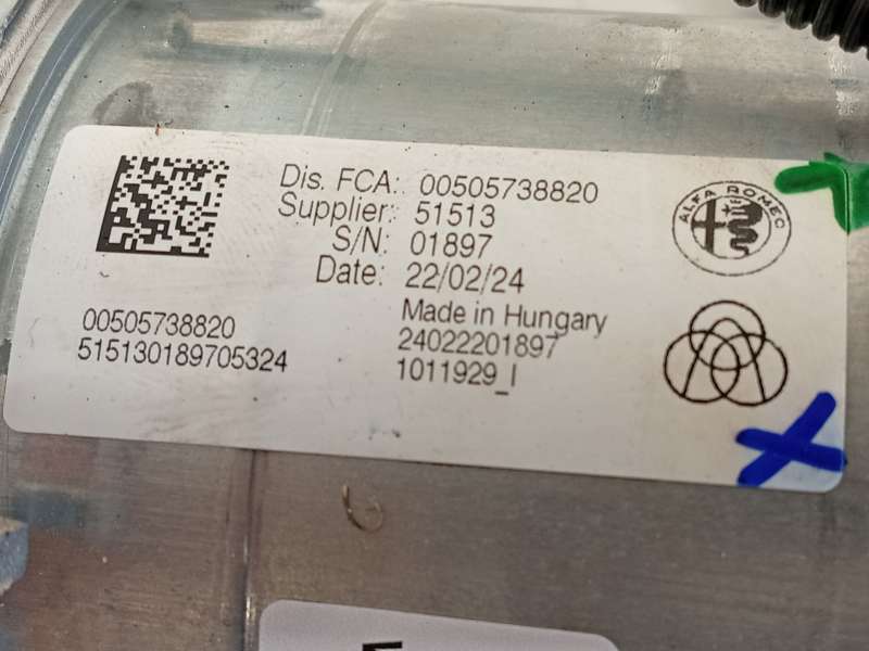 Recambio de columna direccion para alfa romeo tonale (965_) 1.5 mild hybrid referencia OEM IAM 50573882 00505738820 - Blanco 4