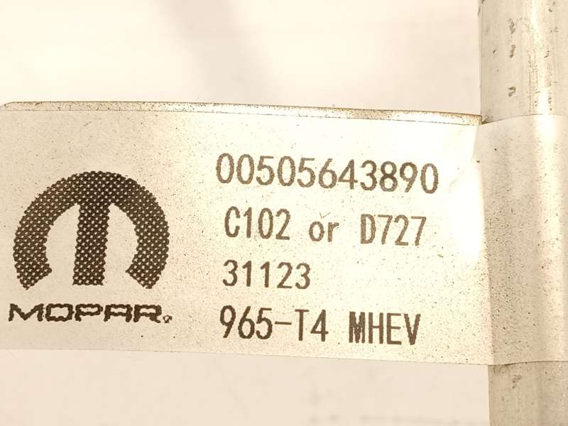 Recambio de tubos aire acondicionado para alfa romeo tonale (965_) 1.5 mild hybrid referencia OEM IAM 50564389 00505643890 - Blanco 4
